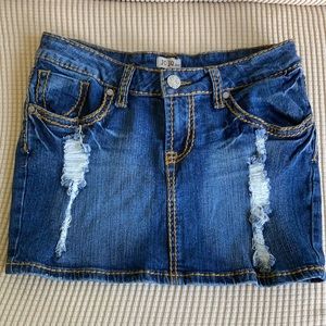 JC JQ Jean Skirt